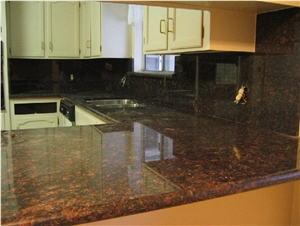 Tan Brown Granite Countertop