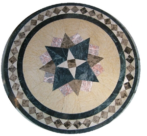 Waterjet Floor Inserts Medallion Waterjet Floor Inserts Medallion