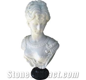 White Marble Busts,Statue Sl-Ys057