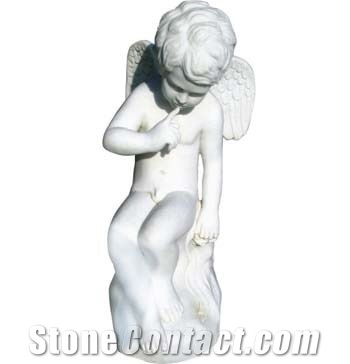 White Granite Sculpture Sl-Ys09