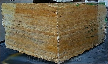Travertino Giallo Persiano Block