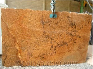 Amarelo Oro Granite Slabs & Tiles