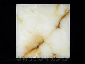 White Persian Snow Onyx Tiles