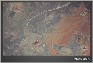 Peacock Slate Slabs & Tiles