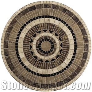 Star Burst Mosaic Medallion