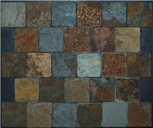 Multicolor Slate Mosaic