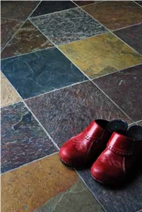 Peacock Slate Slabs & Tiles