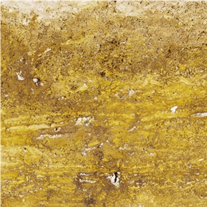 Denizli Yellow Travertine Slabs & Tiles, Turkey Yellow Travertine