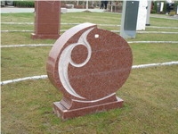 Red Granite Tombstone Xdx(6)