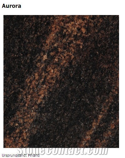 Aurora Granite Slabs & Tiles, Finland Red Granite