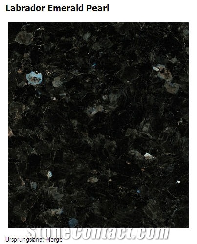 Labrador Emerald Pearl Granite Slabs & Tiles, Norway Green Granite