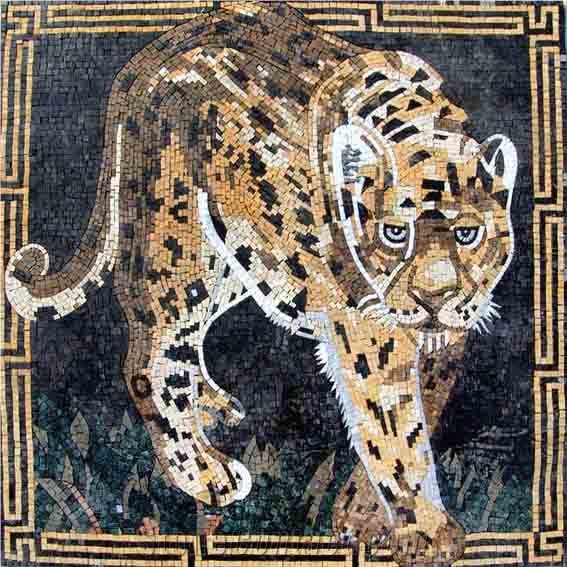 Natural Stone Mosaic Art Work