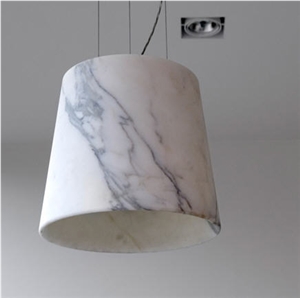 Massive Light Calacatta Marble, White Marble Home Decor