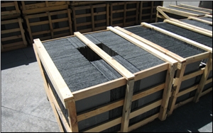 Natural Black Slate Slabs & Tiles, Spain Black Slate