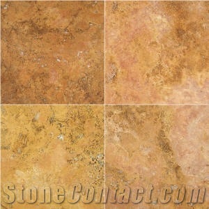 Amber Travertine Slabs & Tiles