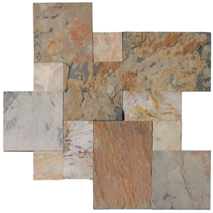 Indian Autumn Slate French Pattern