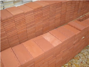 Brazil Red Sandstone Slabs & Tiles