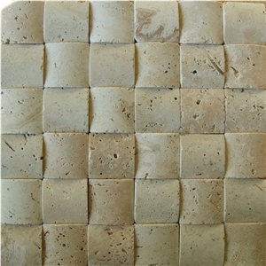 Beige Travertine Basketweave Mosaic Beige Travertine Basketweave Mosaic