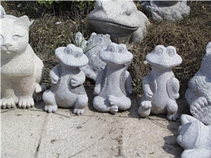 Grey Granite Animal Sculpture