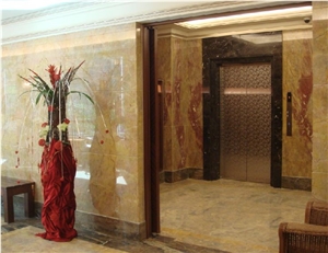 Van Gogh Gold Marble Tile for Walling