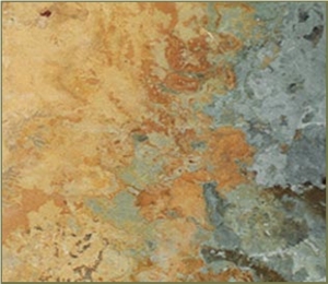 China Yellow Slate Slabs & Tiles