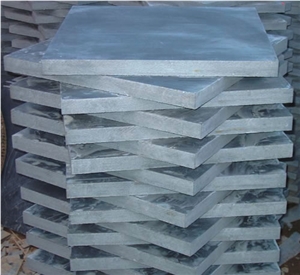 China Blue Limestone Slabs & Tiles