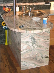 Solker Aurora Boreale Marble Countertop