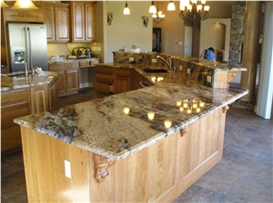 Vulcan Gold Granite Countertop Vulcan Gold Granite Countertop
