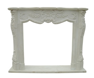 White Marble Fireplace Mantel White Marble Fireplace Mantel