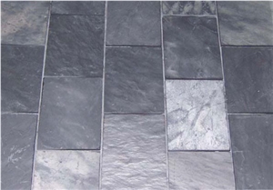 African Mazista Silver Blue Slate