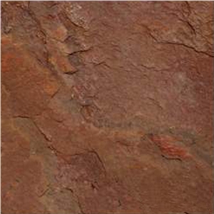 Raja Red Slate Slabs & Tiles, India Red Slate