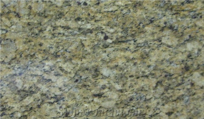 St. Cecilia Classic Polished, Giallo Santa Cecilia Granite Slabs & Tiles