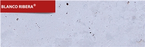 Blanco Ribera Limestone Slabs & Tiles, Spain White Limestone