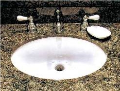 Yellow Granite Vanity Tops