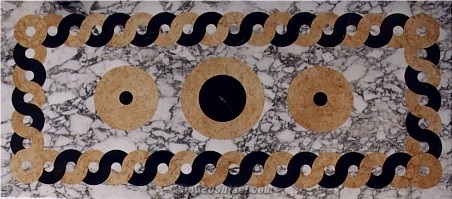 Inlaid Policrome Rosace