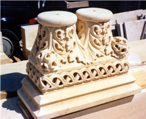 Beige Silos Limestone Base