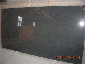 G654 Granite Slabs & Tiles, China Black Granite