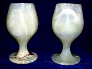 Onyx Light Green Champagne Glass