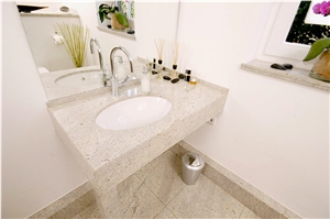 Kashmir White Granite Vanitytop