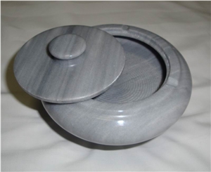 Grey Marble Ashtray