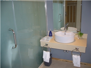 Cultured Marble Wash Basin, Vanity Tops