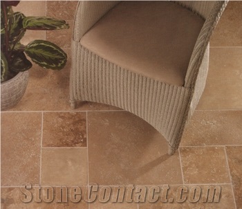 Ivory Filled Patika Opus Travertine