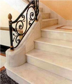 Limestone, Travertine, Marble, Granite Stairs