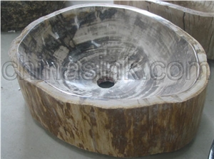 Fossil Wood Sink 25