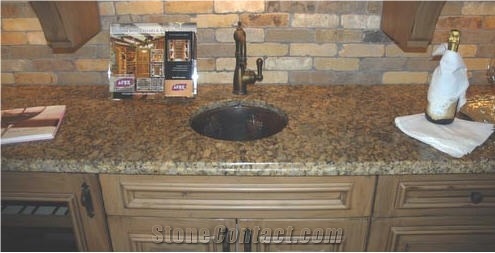 Yellow Granite Countertop