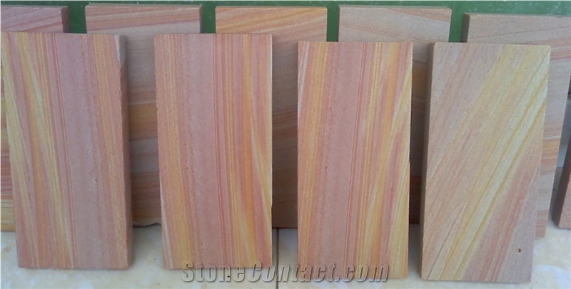 Rainbow Sandstone Slabs & Tiles