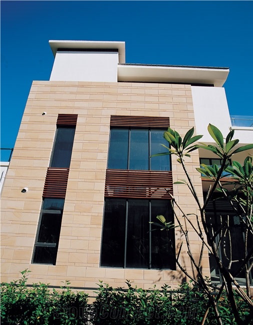 Buff Sandstone Wall Panel