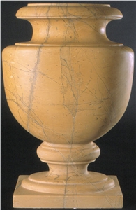 Flowerpot with Tunisian Limestone Flowerpot with Tunisian Limestone