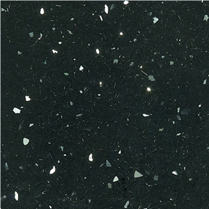 Pxqz805 Black Quartz Stone Tile