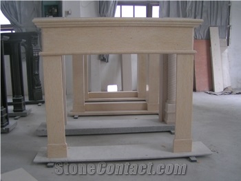 Fireplaces, Stone Fireplaces. Tombstone Fireplaces